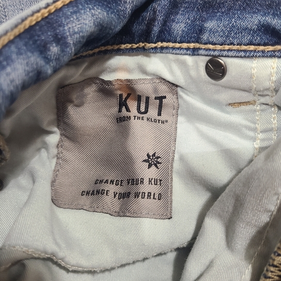 Kut from the Kloth Stella Fab Ab Flare High Rise Jeans in Size 8 - Picture 4 of 7